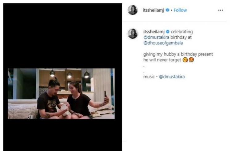 Sheila Marcia dan Dimas Akira. (Instagram/@itssheilamj)