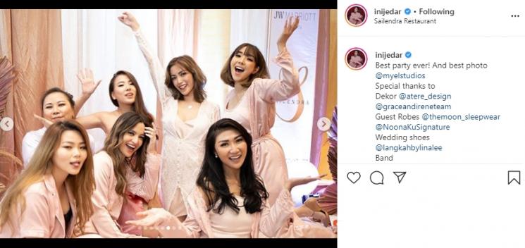 Persiapan nikah Jessica Iskandar (Instagram/@inijedar)