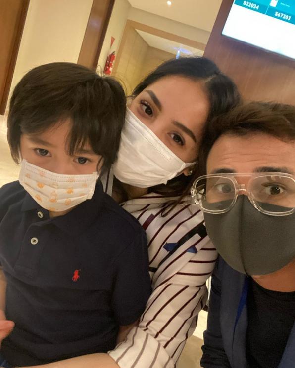 Rafathar sunatan. (Instagram/@raffinagita1717)
