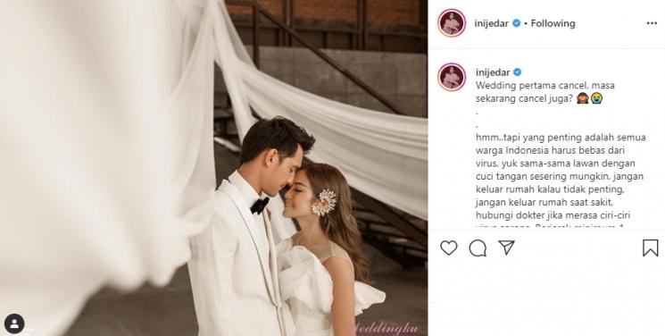 Persiapan nikah Jessica Iskandar (Instagram/@inijedar)