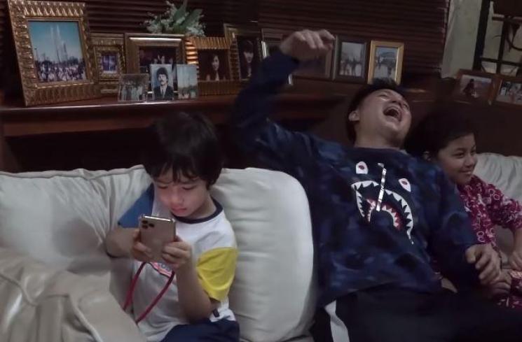 Rumah Raffi Ahmad di Bandung. (Youtube/BaimPaula)
