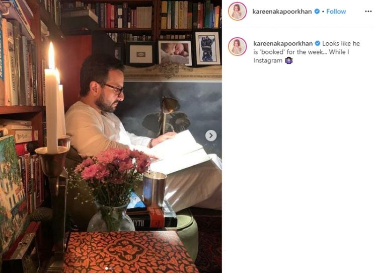 Saif Ali Khan (Instagram/@kareenakapoorkhan)