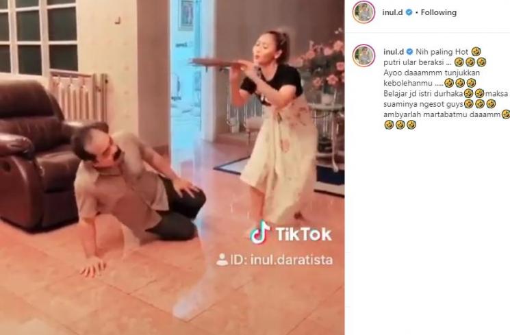 Inul Daratista dan Adam Suseno (Instagram/@inul.d)