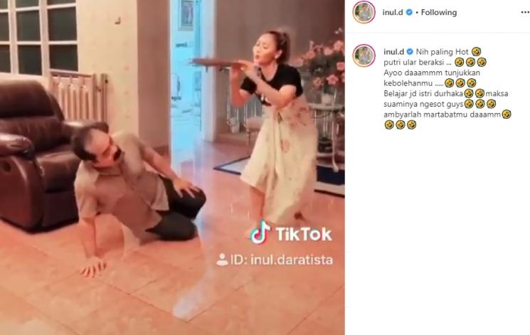 Inul Daratista dan Adam Suseno (Instagram/@inul.d)