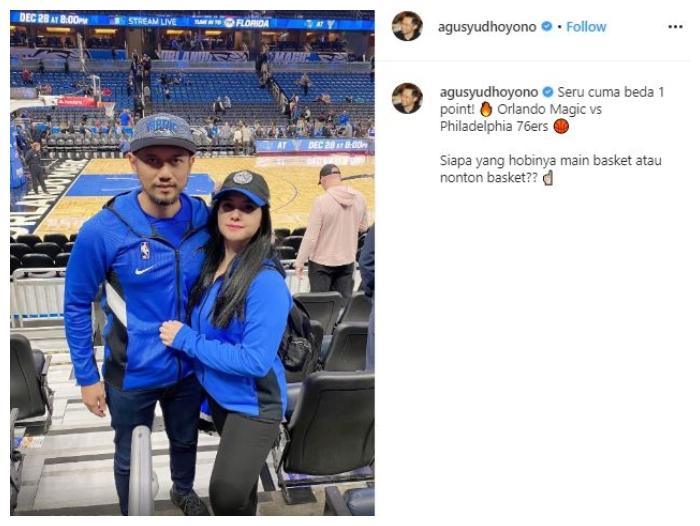 AHY dan Annisa Pohan. (Instagram/@agusyudhoyono)