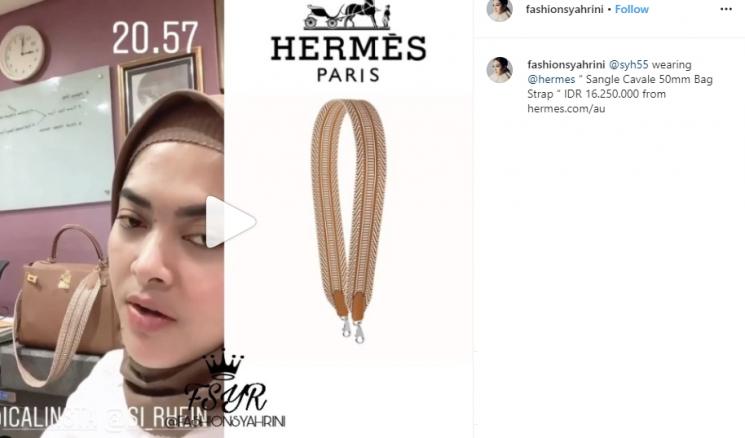 Pernak pernik Syahrini (Instagram/@fashionsyahrini)