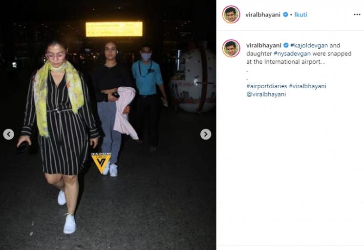 Kajol dan putrinya, Nysa Devgan (Instagram/@viralbhayani)