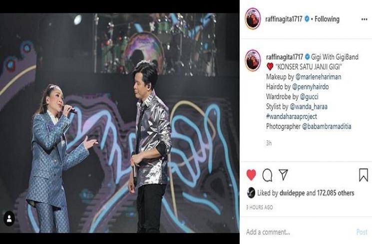 Konser bertajuk Satu Janji GIGI (Instagram @armandmaulana04)