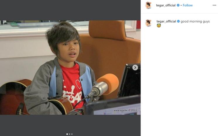 Transformasi Tegar Septian (Instagram/@tegar_official)