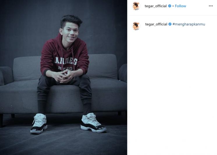 Transformasi Tegar Septian (Instagram/@tegar_official)