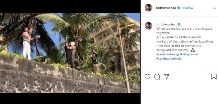 Hrithik Roshan dan Akshay Kumar (Instagram/@hrithikroshan)
