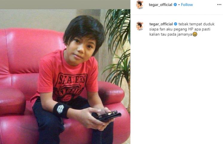Transformasi Tegar Septian (Instagram/@tegar_official)