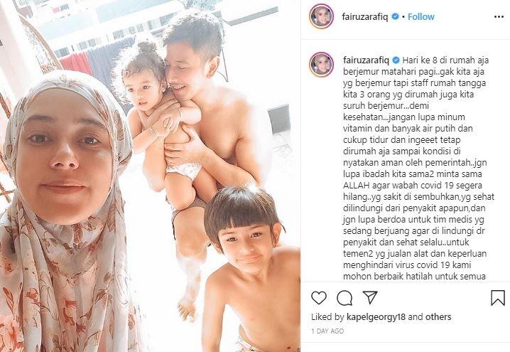 Fairuz A Rafiq. (Instagram/@fairuzarafiq)