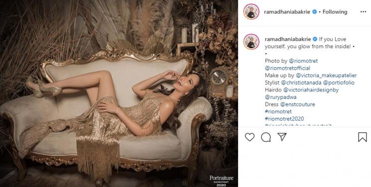 Nia Ramadhani (Instagram/@ramadhaniabakrie)