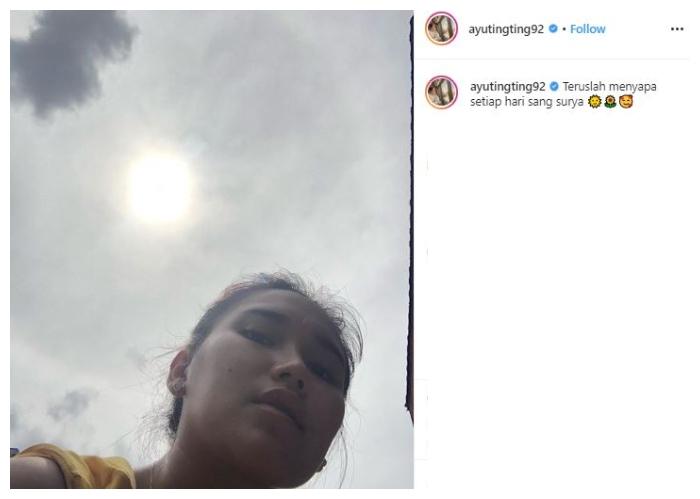 Ayu Ting Ting. (Instagram/@ayutingting92)