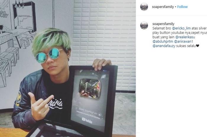 Ericko Lim. (Instagram/@soapersfamily)
