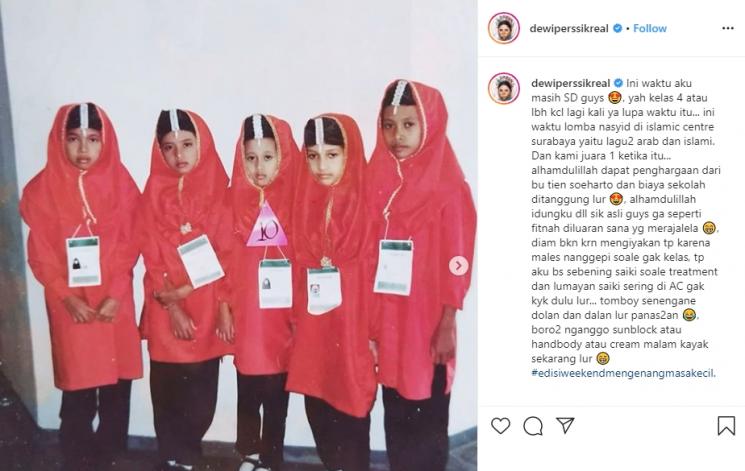 Potret jadul Dewi Perssik (Instagram/@dewiperssikreal)