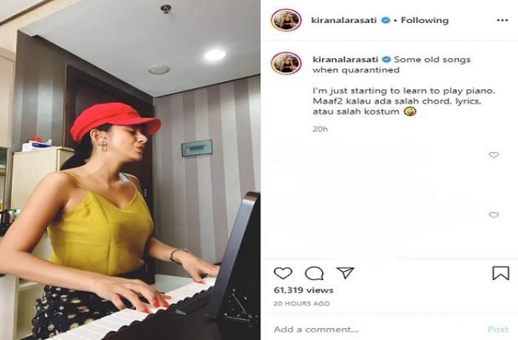 Kirana Larasati dicibir tua (Instagram @kiranalarasati)