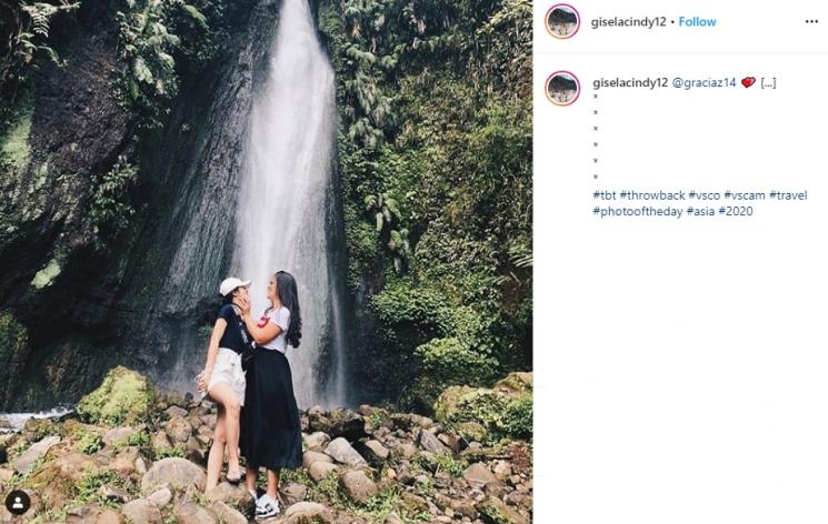 Momen pulang kampung Gisela Cindy (Instagram/@giselacindy12)