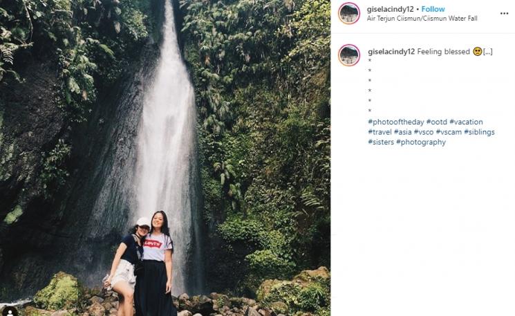 Momen pulang kampung Gisela Cindy (Instagram/@giselacindy12)