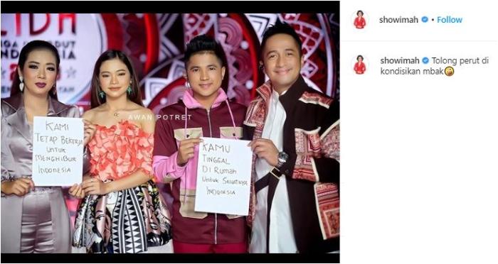 Tim LIDA 2020 masih bekerja di tengah wabah Corona. (Instagram/@showimah)