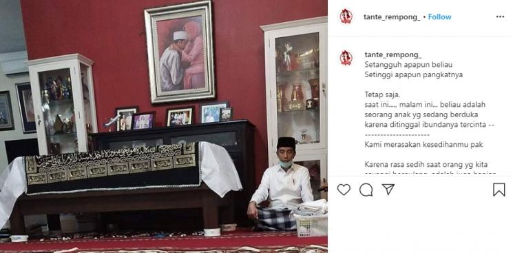 Jokowi (Instagram/@tante_rempong_)