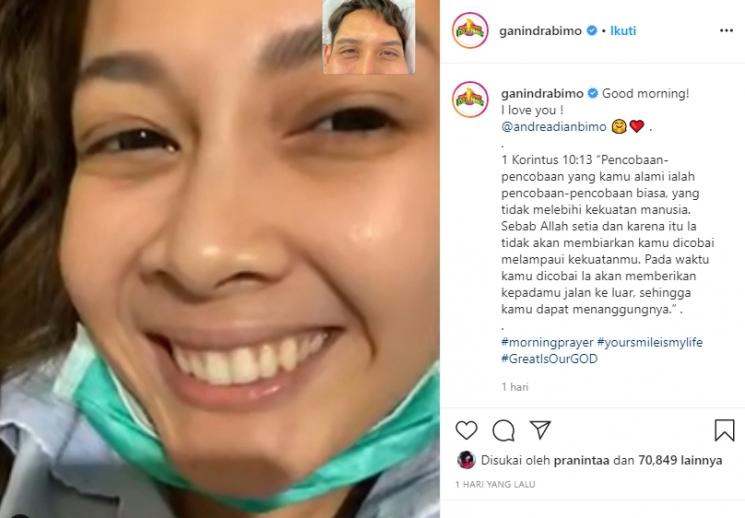 Andrea Dian dan Ganindra Bimo (Instagram/@ganindrabimo)