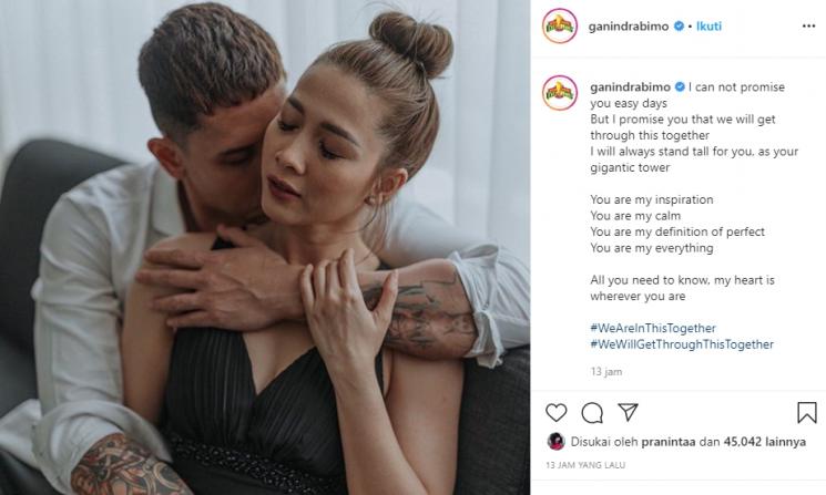 Andrea Dian dan Ganindra Bimo (Instagram/@ganindrabimo)