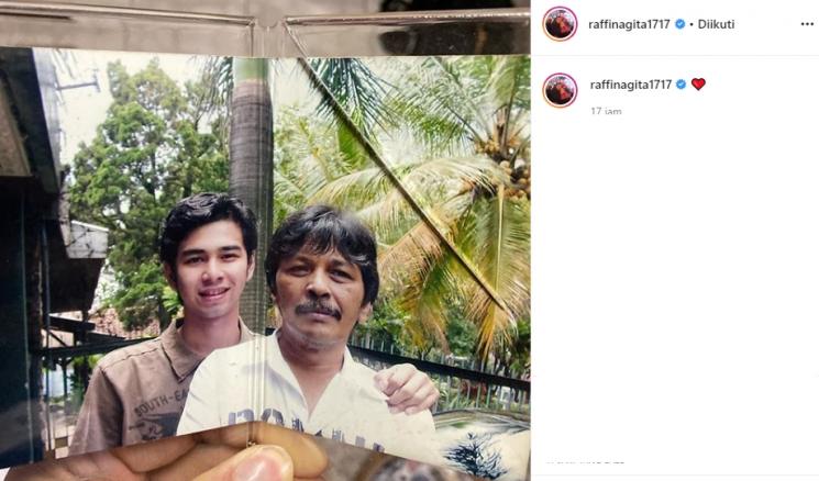 Raffi Ahmad dan ayahnya (Instagram/@raffinagita1717)