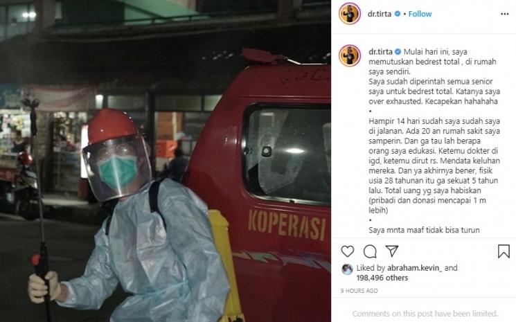 Dr Tirta. (Instagram/@dr.tirta)