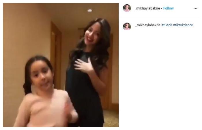 Mikhayla. (Instagram/@_mikhaylabakrie)