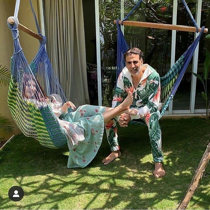 Akshay Kumar dan Twinkle Khanna (Instagram/@akshaykumar.fanclub)