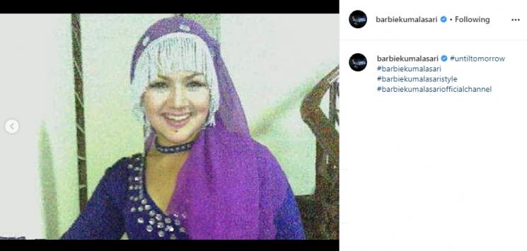Barbie Kumalasari jajal #untiltomorrow challenge (Instagram/@barbiekumalasari)