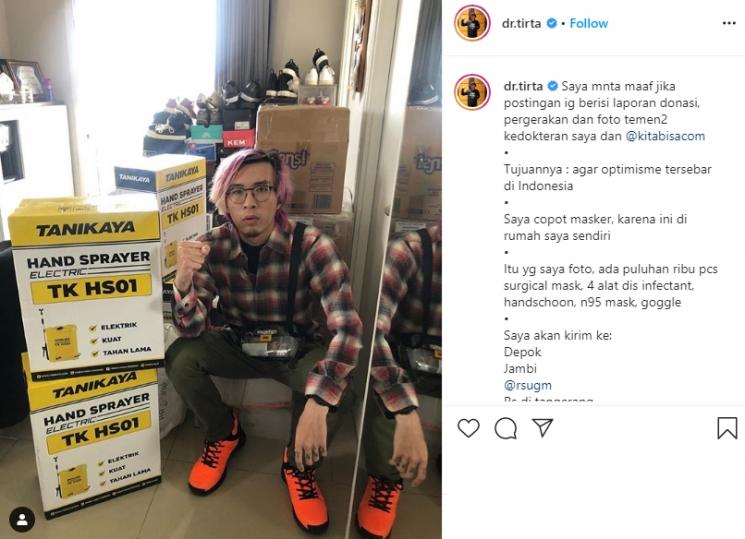 Dokter Tirta (Instagram/@dr.tirta)