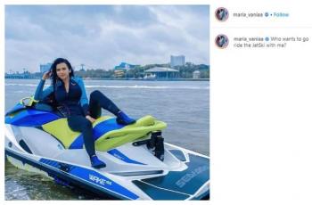 Potret seksi Maria Vania. (Instagram/@maria_vaniaa)