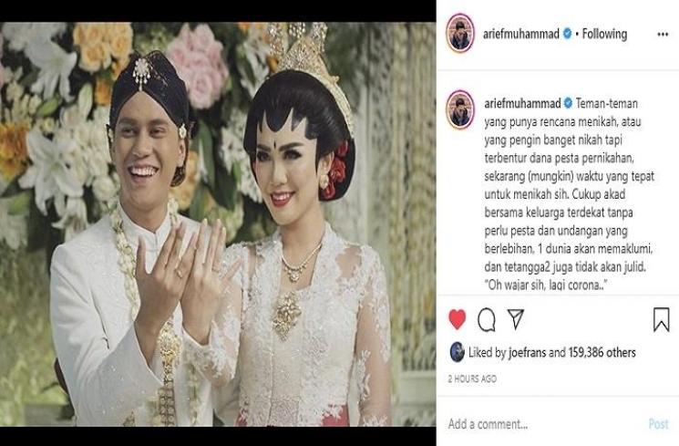 Arief Muhammad (Instagram @ariefmuhammad)