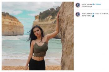 Potret seksi Maria Vania. (Instagram/@maria_vaniaa)