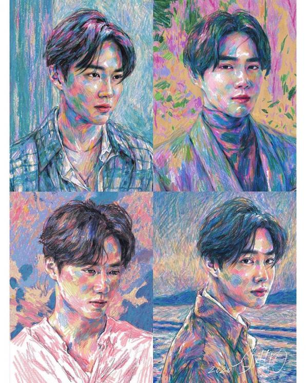 Suho EXO (Instagram/@kimjuncotton)