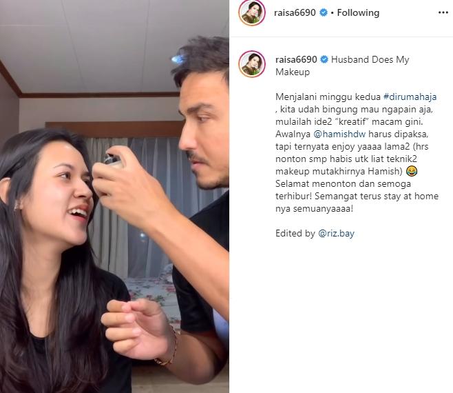 Raisa dan Hamish Daud (Instagram/@raisa6690)