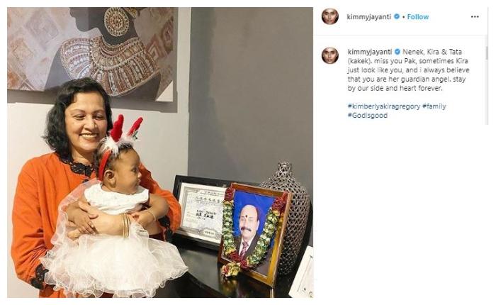 Almarhum ayah Kimmy Jayanti. (Instagram/@kimmyjayanti)