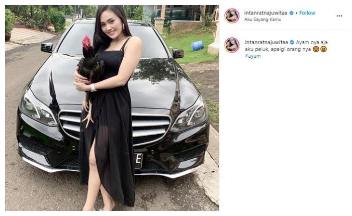 Intan Ratna Juwita, istri Youtuber Maell Lee. (Instagram/@intanratnajuwitaa)