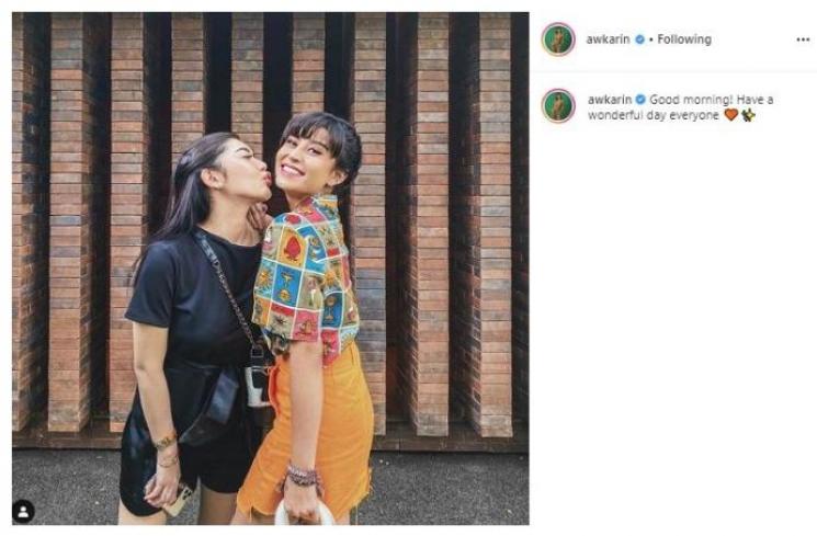 Rica Andriani dan Awkarin. (Instagram/@awkarin)