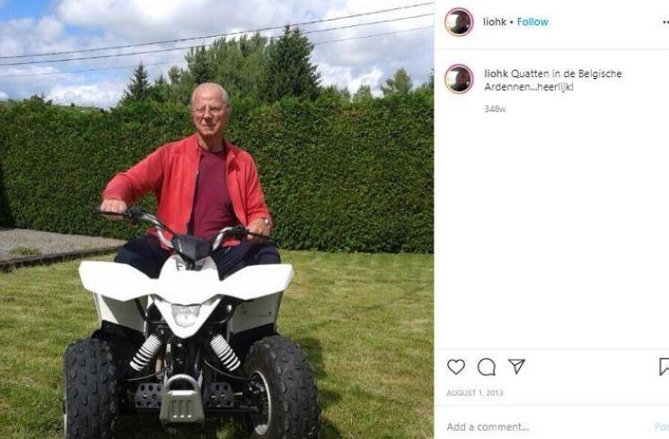 Laurens, ayah angkat bule Syahrini. (Instagram/@liohk)