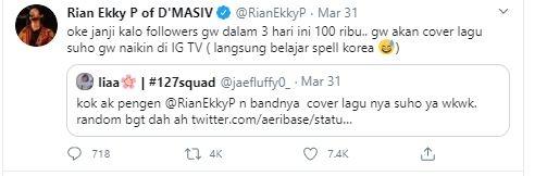 Rian DMasiv. (Twitter/RianEkkyP)