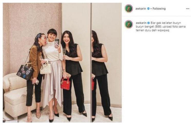 Rica Andriani dan Awkarin. (Instagram/@awkarin)