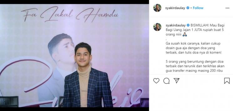 Syakir Daulay (Instagram/@syakirdaulay)
