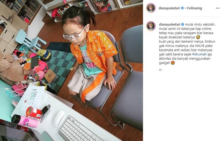 Btari Embun Anandayu. (Instagram/@dianayulestari)