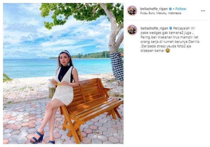 Bella Shofie. (Instagram/@bellashofie_rigan)
