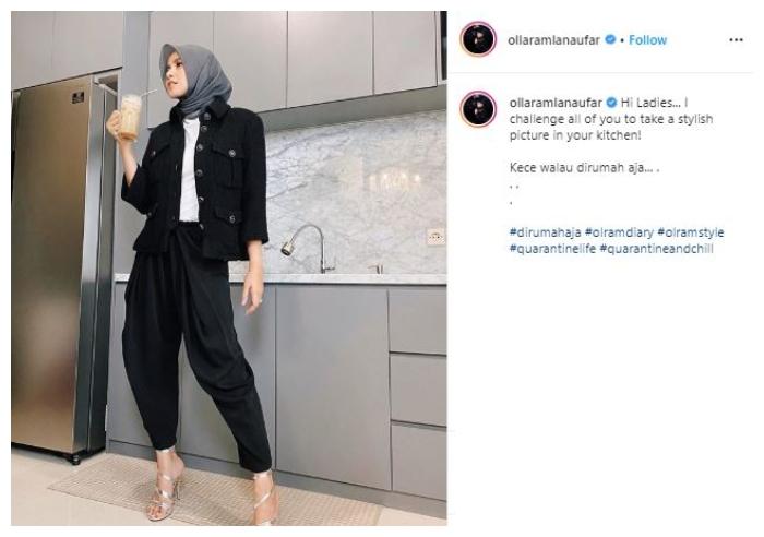 Olla Ramlan. (Instagram/@ollaramlanaufar)