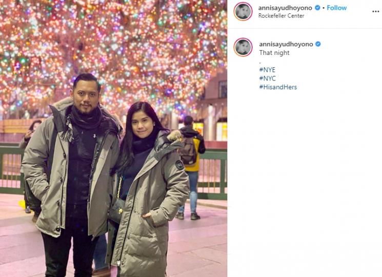 Annisa Pohan dan Agus Yudhoyono (Instagram/@annisayudhoyono)